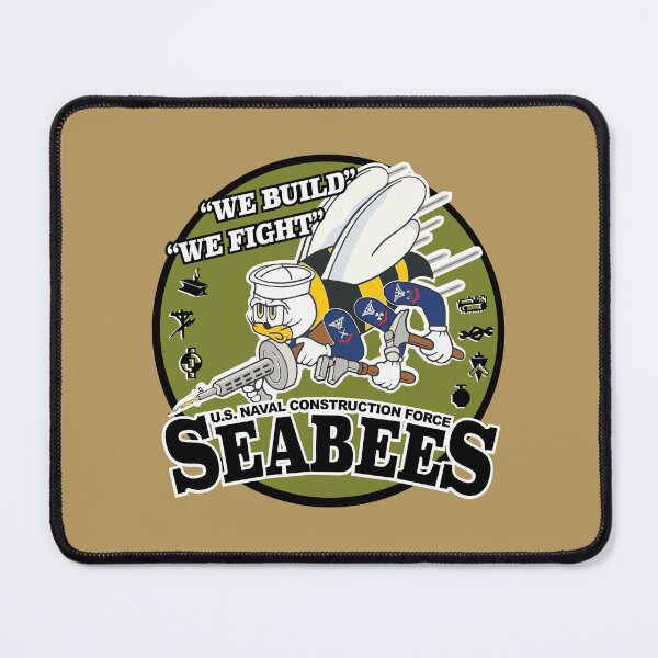 Artikel-Vorschau von Seabees bauen und kämpfen, designt und verkauft von NavySeabees.