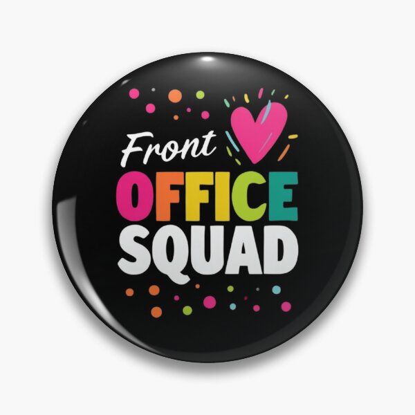 Item preview,  Bold & Colorful "Front Office Squad" Graphic Design – Fun Workplace Team Apparel designed and sold by Colorful-Garden.