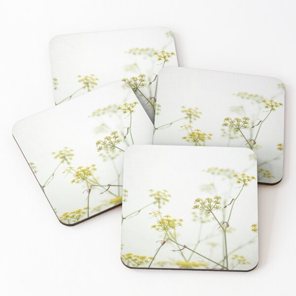 Item preview, Yellow Blooms Fennel Print designed and sold by LupenGrainne.