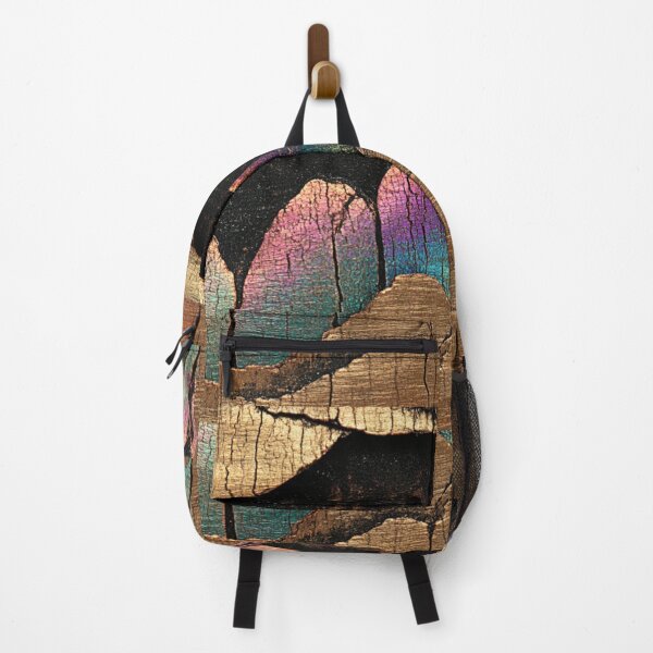 Item preview, Iridescent Cracks – Bold Textured Abstract designed and sold by Molly's Gone Mad .