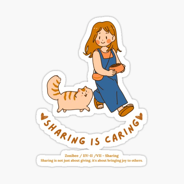 Item preview, Sharing is caring designed and sold by zonibee1004.