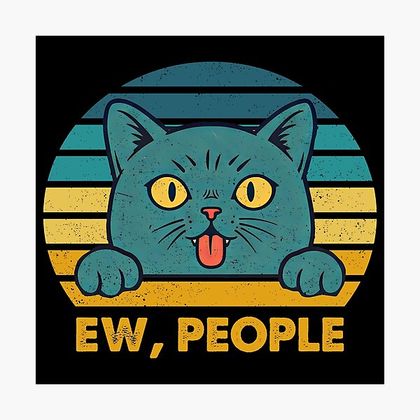 Item preview,  Ew People Cat designed and sold by 1artcolor.