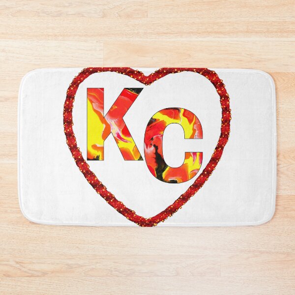 Item preview, Red & Yellow + KC Heart - Team Colors - jdp-01-10-0006 designed and sold by ANomadDesigns.