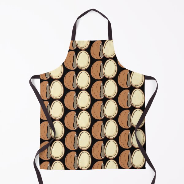 Item preview, Cross-section of a Delicious Coconut with Shell and Inner Kernel designed and sold by artwaves.