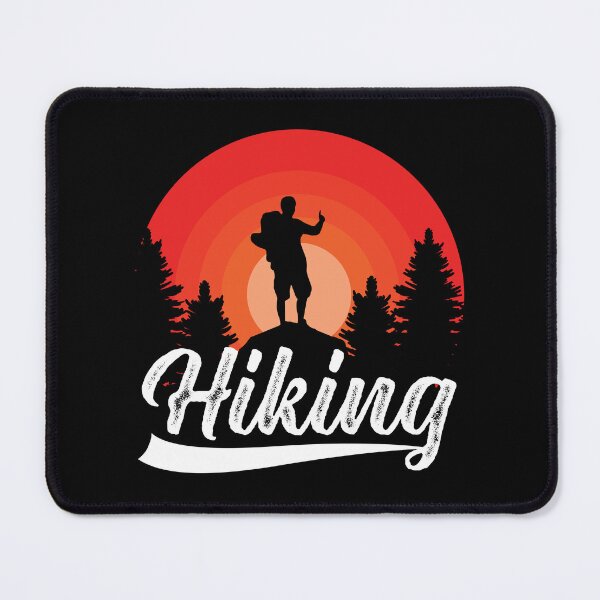Item preview, Hiking Shirt for men and Women Adventure Mountain Graphic Athletic Shirts Funny Hike More Worry Less Tee Tops designed and sold by Goods-80.