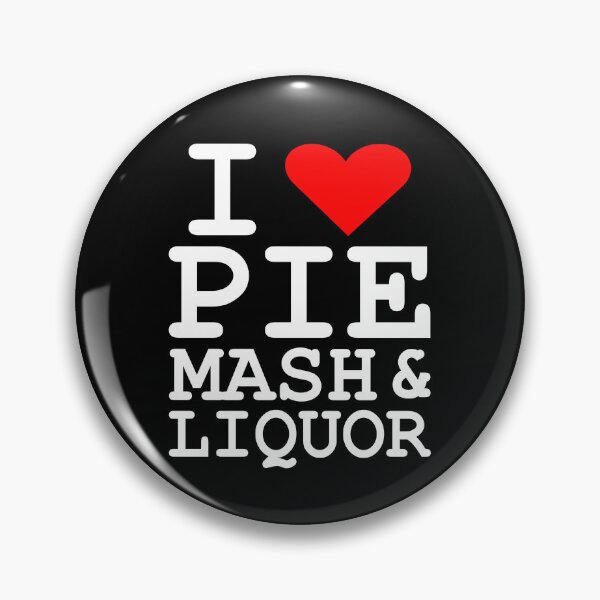 Item preview, I Love Traditional London Pie Mash & Liquor V2a1 designed and sold by RetrospectUK.