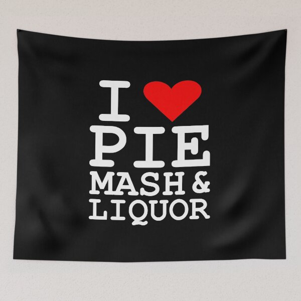 Item preview, I Love Traditional London Pie Mash & Liquor V2a1 designed and sold by RetrospectUK.