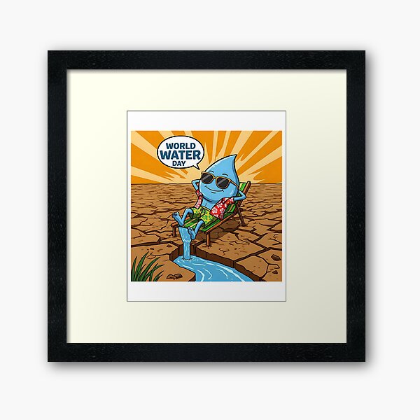 Item preview, World Water Day designed and sold by Tw1nsAIArt.