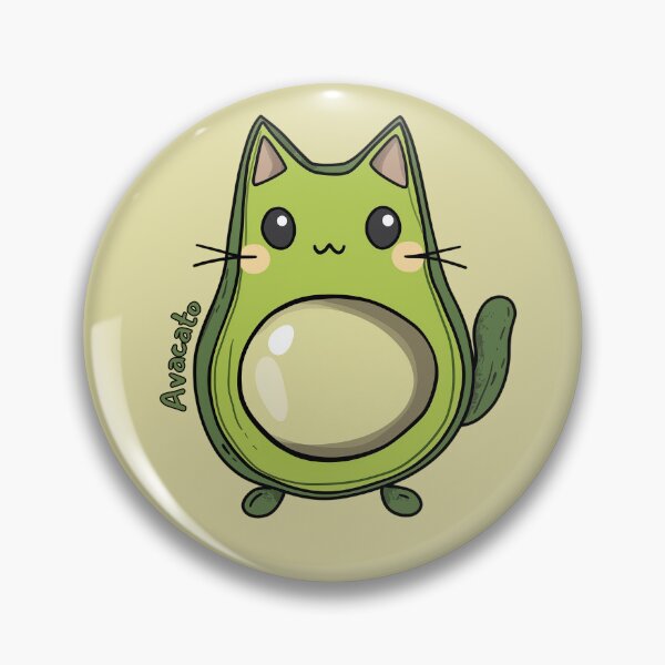 Item preview, Avocato - Funny Avocado Cat designed and sold by RoseoftheWild.