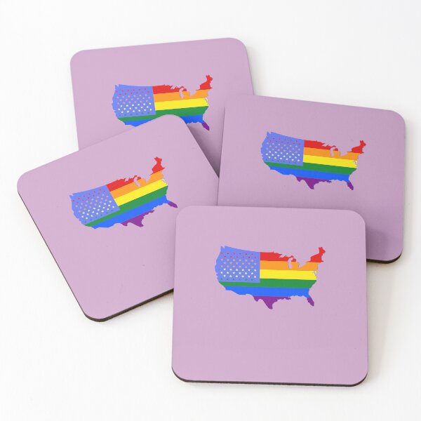Item preview, Pride Across America: LGBTQ+ Unity Map designed and sold by Zakrytos ★★★★★.