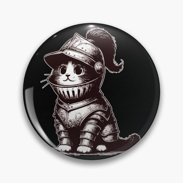 Item preview, Cat Knight Vintage Monochromatic designed and sold by TomFrontierArt.