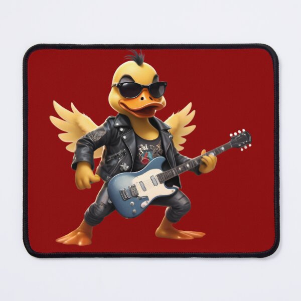 Item preview, Punk Duck Rocker designed and sold by Dakson Design - Fantasy Art.