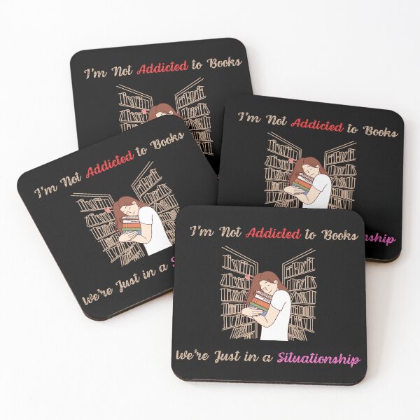 Item preview, I'm Not Addicted To Books, We're Just In Situationship Funny T-Shirt Perfect Gift For Book Lover designed and sold by EvocatiVerse.