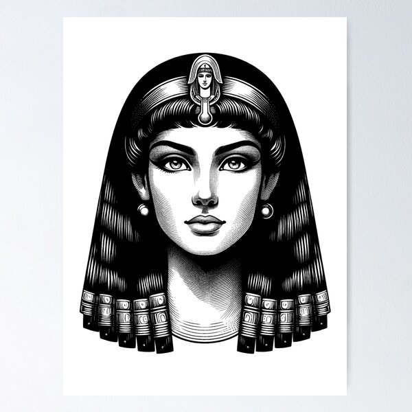 Item preview, Portrait of Cleopatra designed and sold by NTGUILTY.