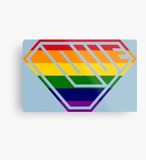 Love SuperEmpowered (Rainbow) Metal Print