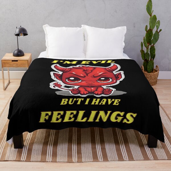 Item preview, I'm Evil But I Have Feelings designed and sold by xSoLx.
