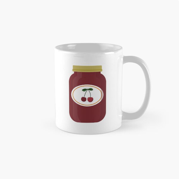 Item preview, Cherry jam jar designed and sold by MarleinWinter.