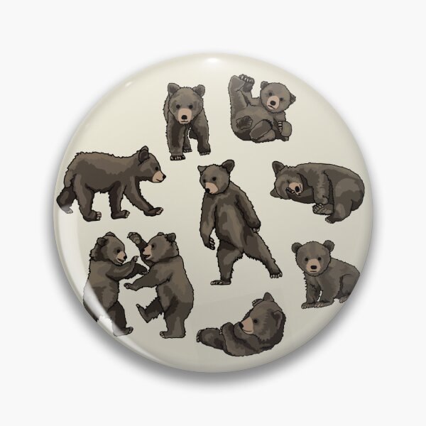 Item preview, Frolicking Baby Bears  designed and sold by Unhinged Heather.