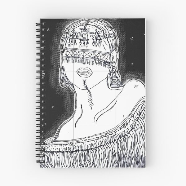 Item preview, Mysterious Berber Queen designed and sold by Sketch Box .