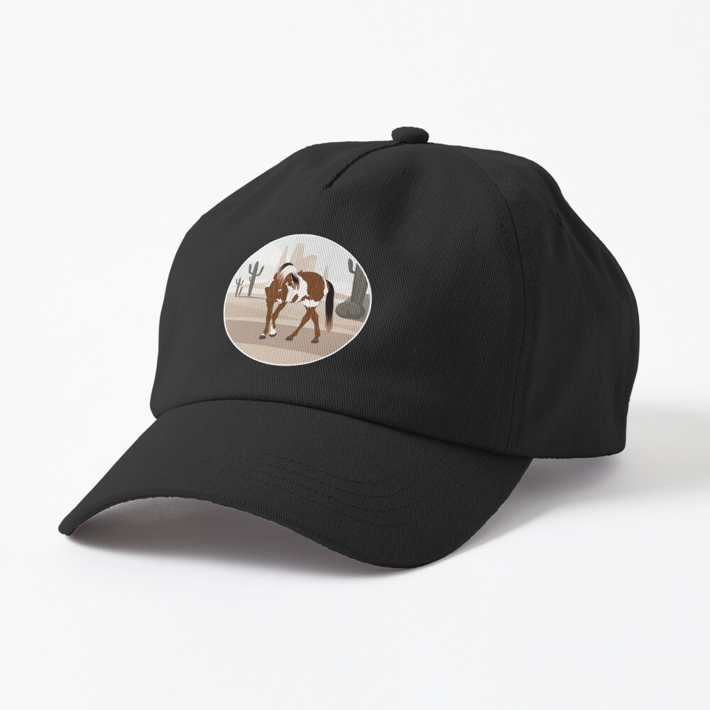 Aperçu de l'œuvre Casquette Dad Hat créée et vendue par WebEquitation.