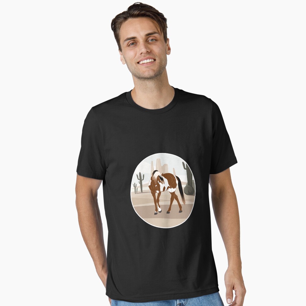 Aperçu de l'œuvre T-shirt essentiel créée et vendue par WebEquitation.