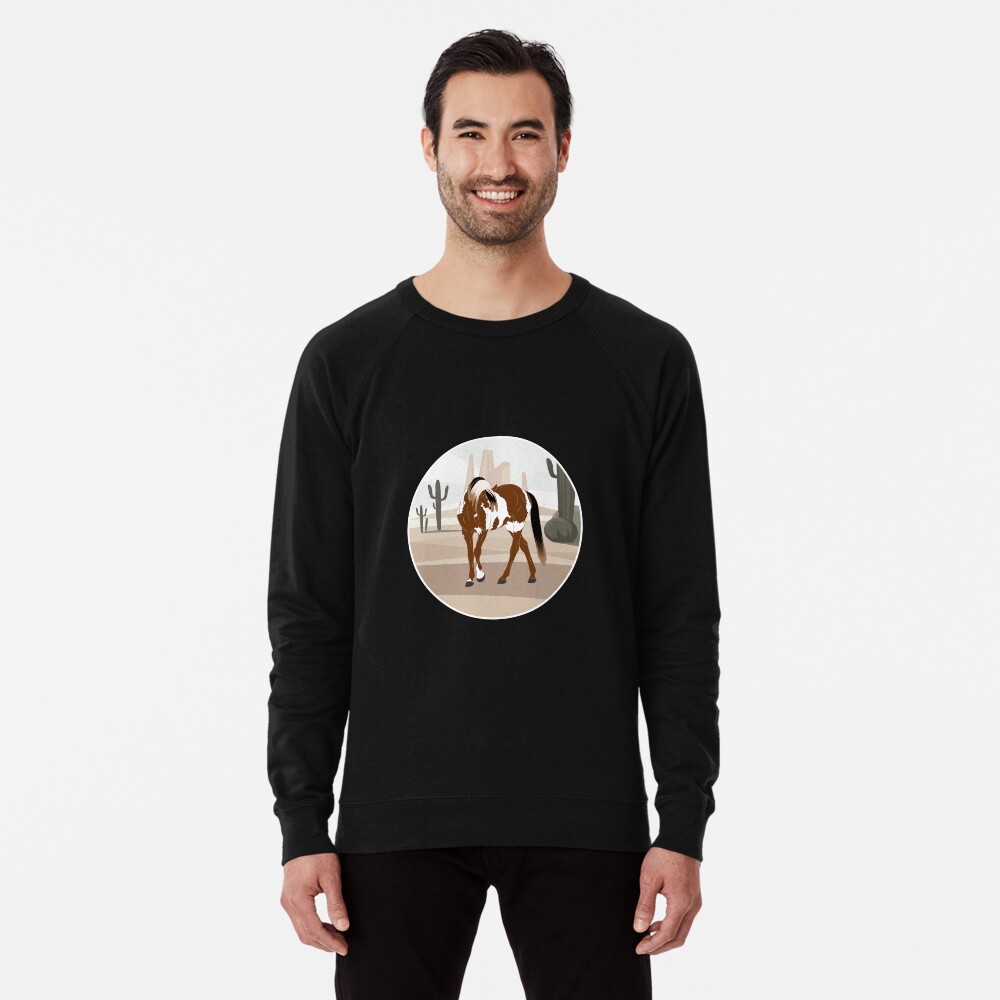 Aperçu de l'œuvre Sweatshirt léger créée et vendue par WebEquitation.