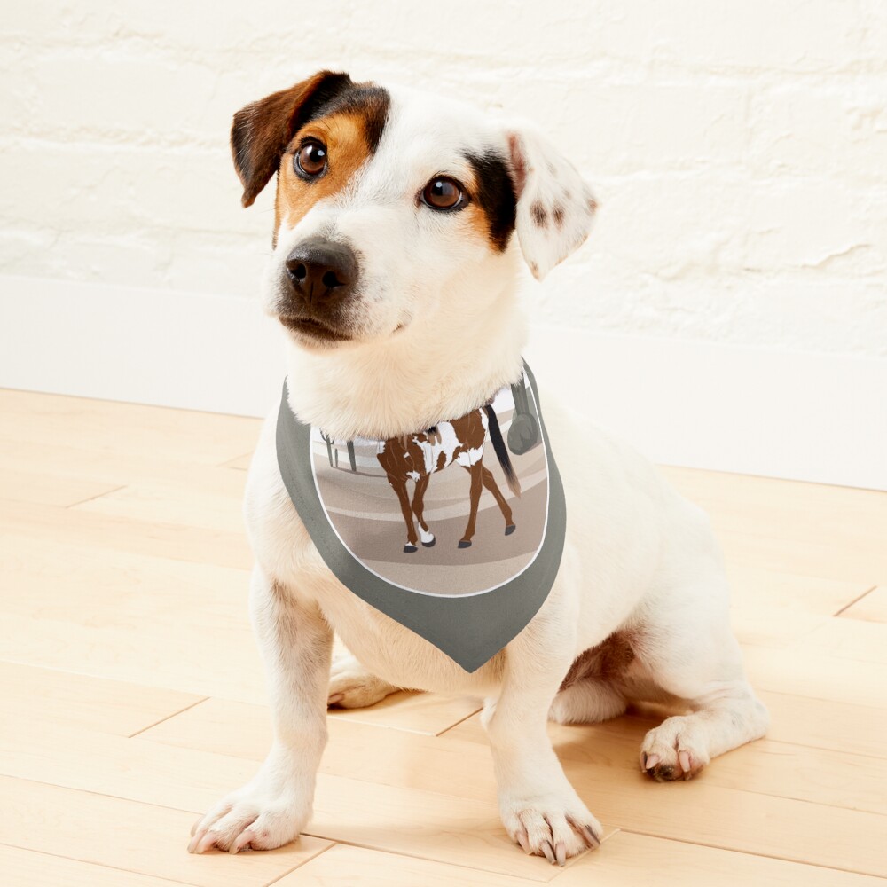 Aperçu de l'œuvre Bandana pour animaux créée et vendue par WebEquitation.