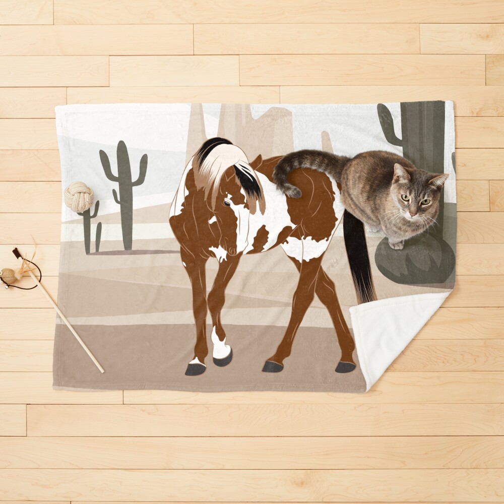 Aperçu de l'œuvre Couverture pour animaux créée et vendue par WebEquitation.