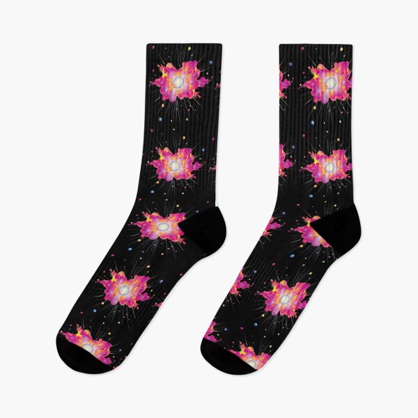 Item preview, Cosmic Explosion with Colorful Energy and Celestial Elements designed and sold by artwaves.