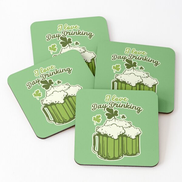 Item preview, I Love Day Drinking Funny St Patrick's Day designed and sold by RandomWeird.