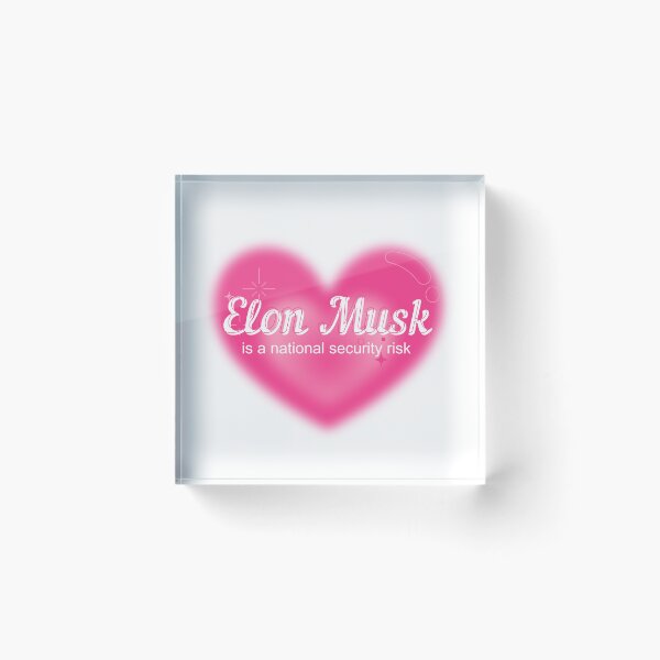Item preview, Elon Musk is a national security risk designed and sold by brianarells.