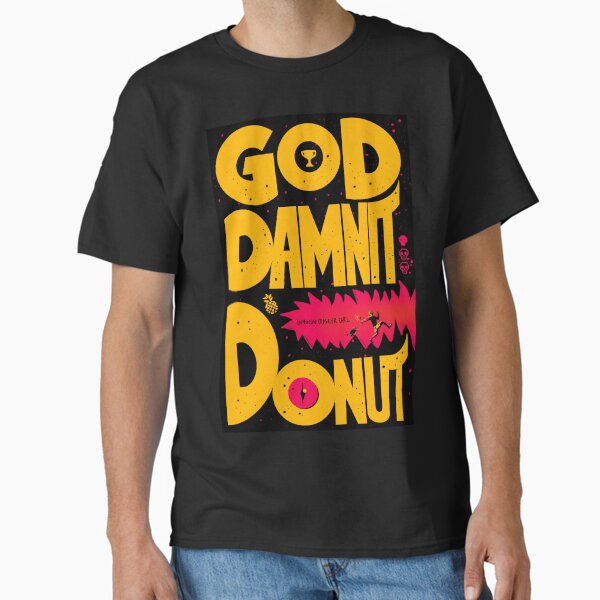 Item preview, Dungeon crawler Carl cover goddamnit donut designed and sold by TheDoodlemancer.