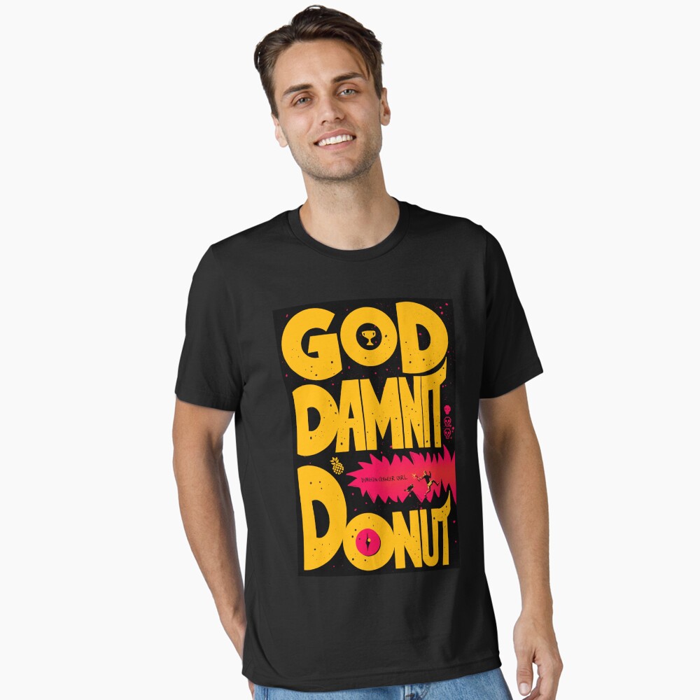 Vista previa del artículo con la obra «Camiseta esencial», diseñado y vendido por TheDoodlemancer.