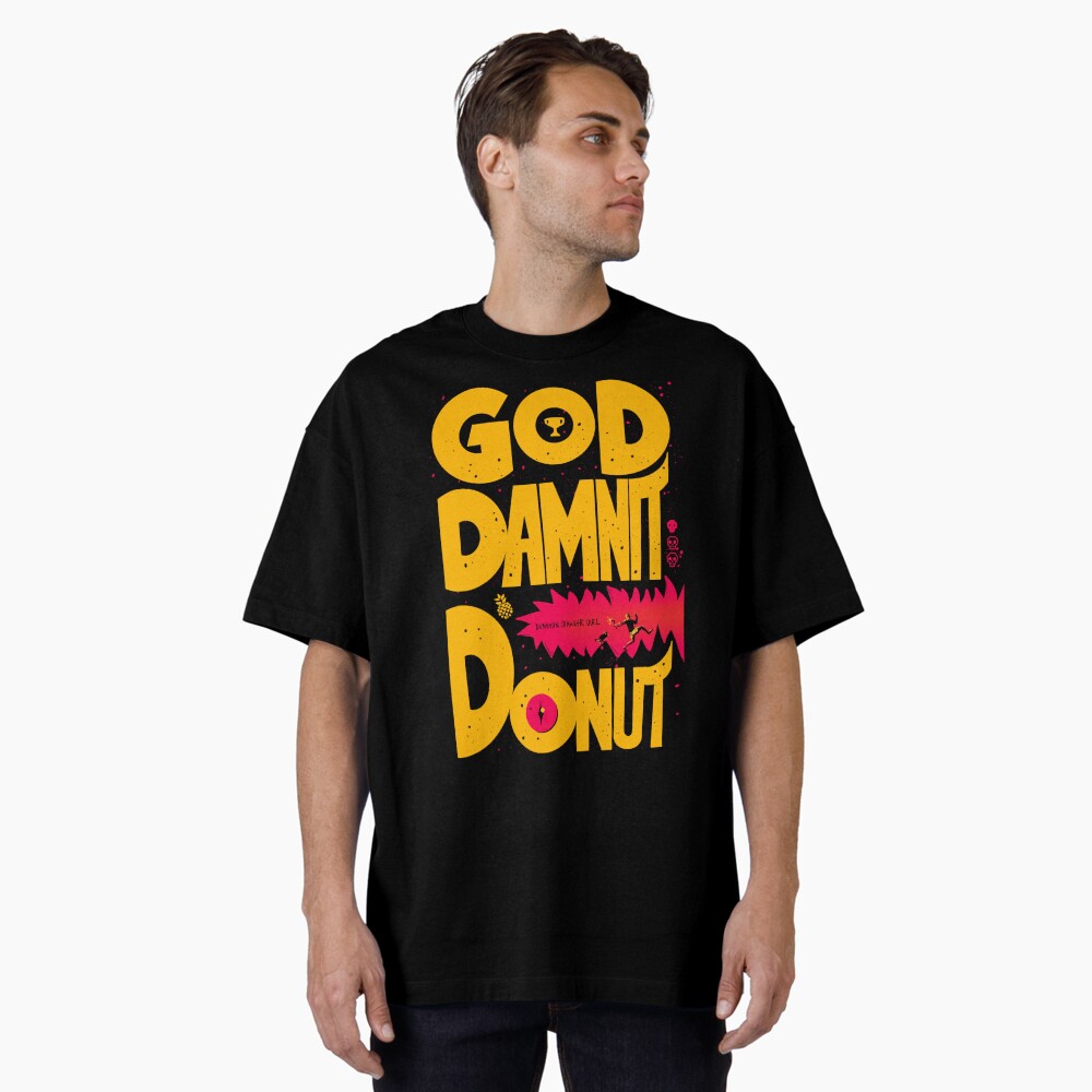 Vista previa del artículo con la obra «Camiseta oversize», diseñado y vendido por TheDoodlemancer.