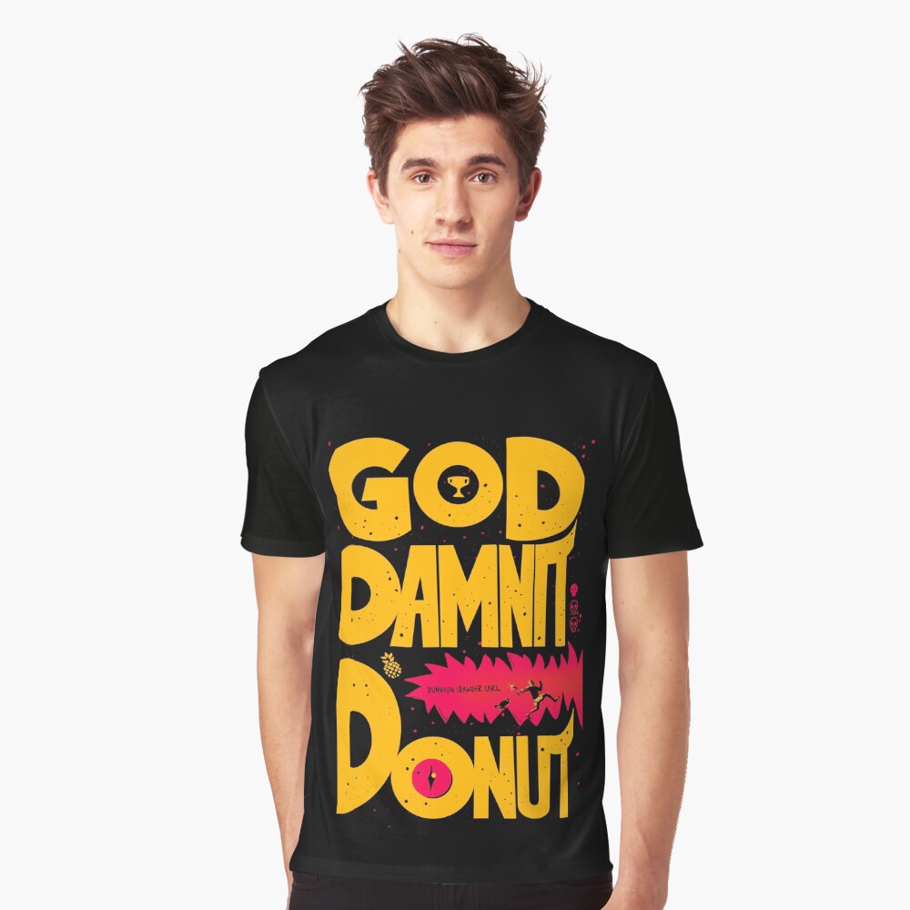 Vista previa del artículo con la obra «Camiseta gráfica», diseñado y vendido por TheDoodlemancer.