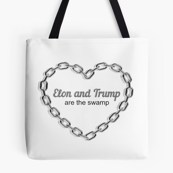 Item preview, Elon and Trump are the swamp  designed and sold by brianarells.