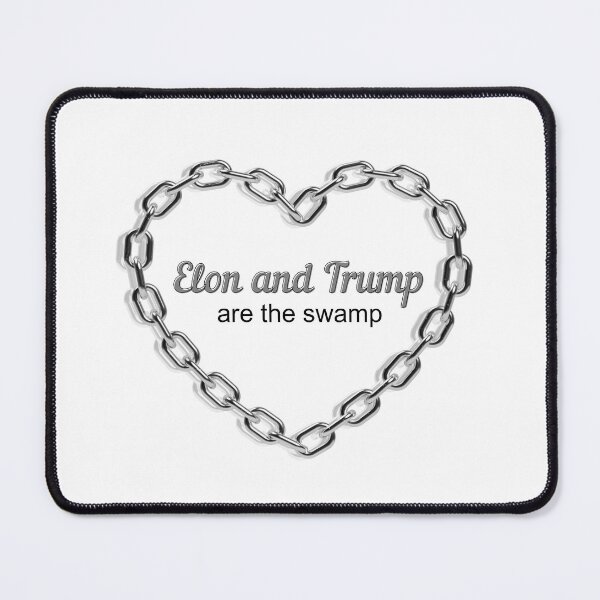Item preview, Elon and Trump are the swamp designed and sold by brianarells.