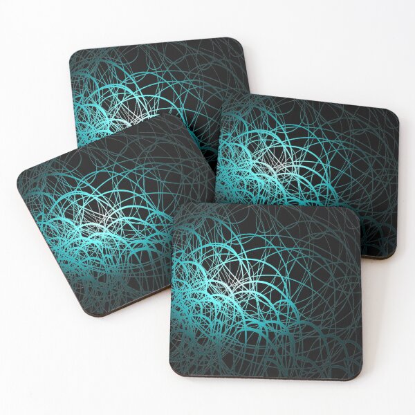 Item preview, Linear Waves Blue designed and sold by SirkDesignsLtd.