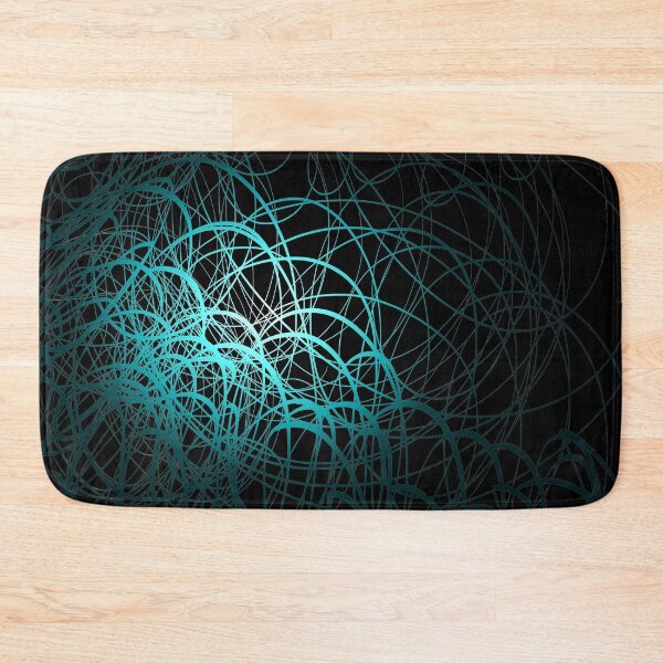 Item preview, Linear Waves Blue designed and sold by SirkDesignsLtd.