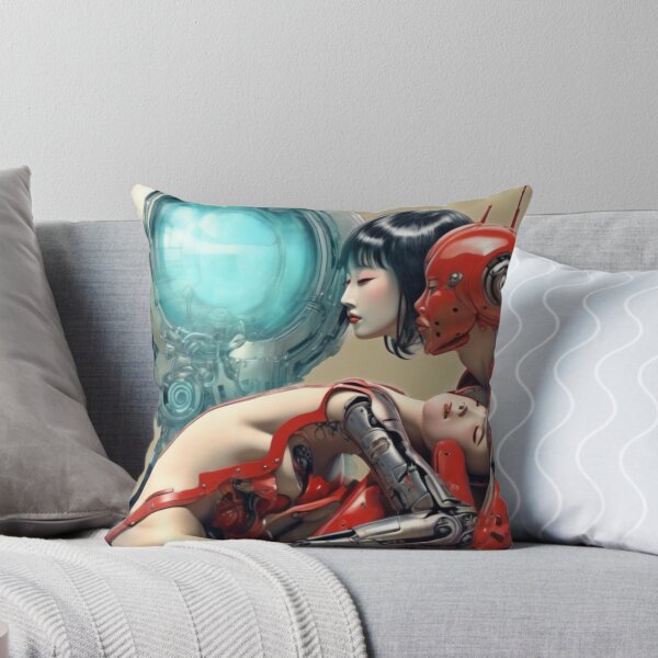 Item preview, Robot Shunga Erotic Art Hybrid Imitation | #100 designed and sold by NickWhittleArt.