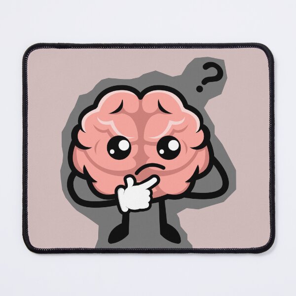 Item preview, Cute Brain in Deep Thought designed and sold by ShoretheBore.