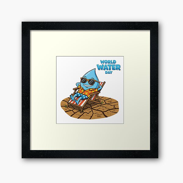 Item preview, World Water Day designed and sold by Tw1nsAIArt.