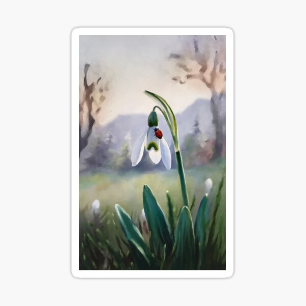 Item preview, Flowers - Snowdrop Flowers  designed and sold by CanvasCarousel.