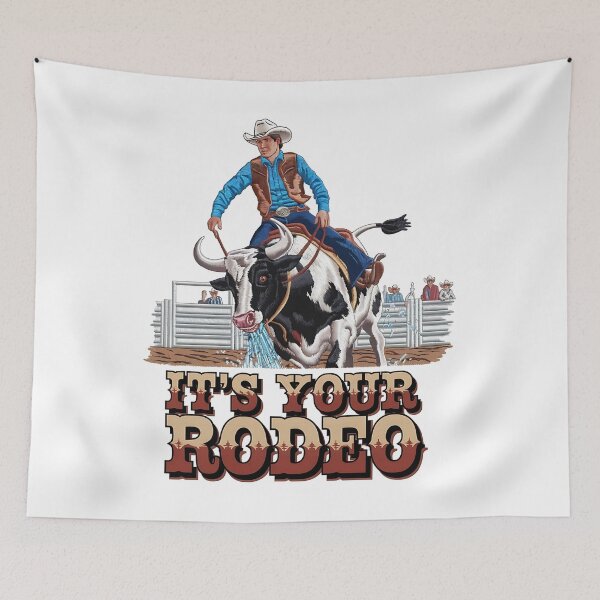 Artikelvorschau, Es ist dein Rodeo - Nur Rodeo - Denke an Rodeo - Ich vertraue Rodeo - Rodeo rockt - Es ist dein Rodeo - Glückliches Rodeo entworfen und verkauft von JansenGS.