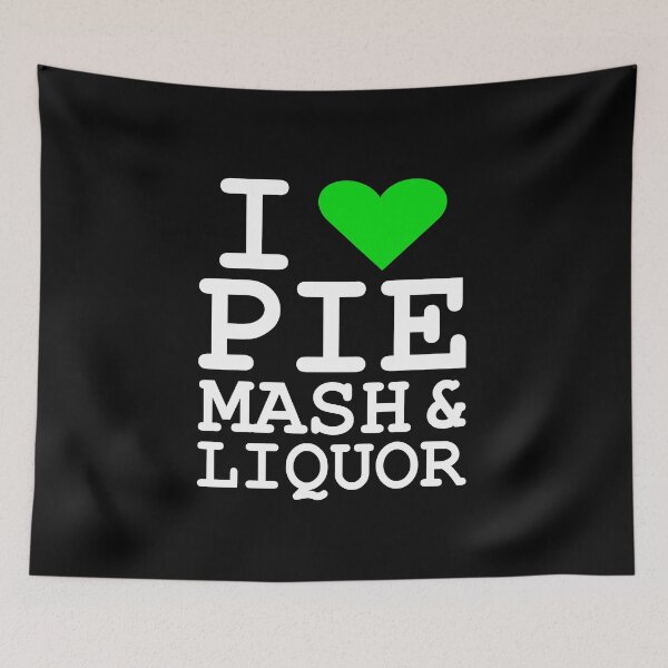 Item preview, I Love Traditional London Pie Mash & Liquor V2a2 designed and sold by RetrospectUK.