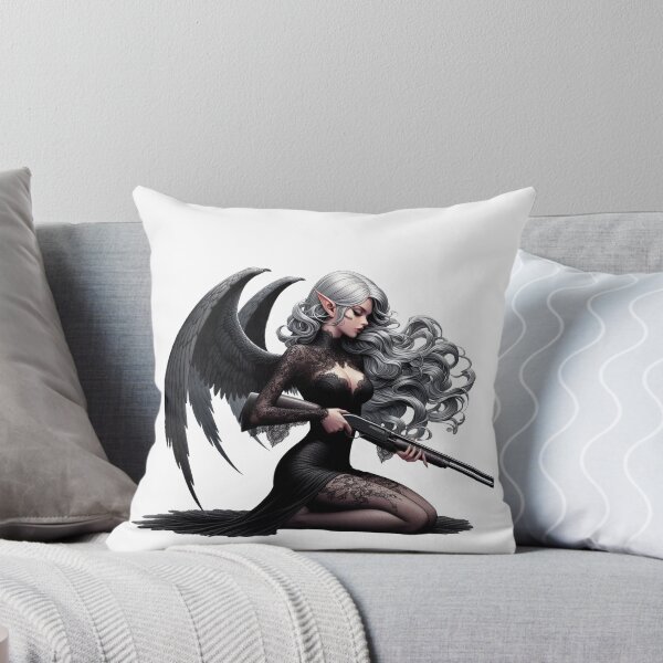 Item preview, Angel With A Shotgun designed and sold by RAWLIFEGRAPHIC.