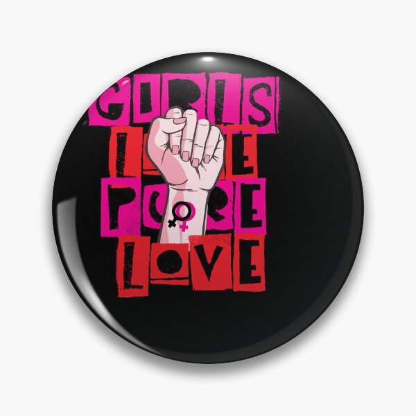 Item preview, Girls Love Pure Love designed and sold by What you are is Beautiful.