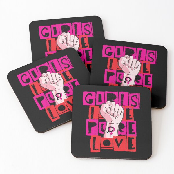 Item preview, Girls Love Pure Love designed and sold by What you are is Beautiful.