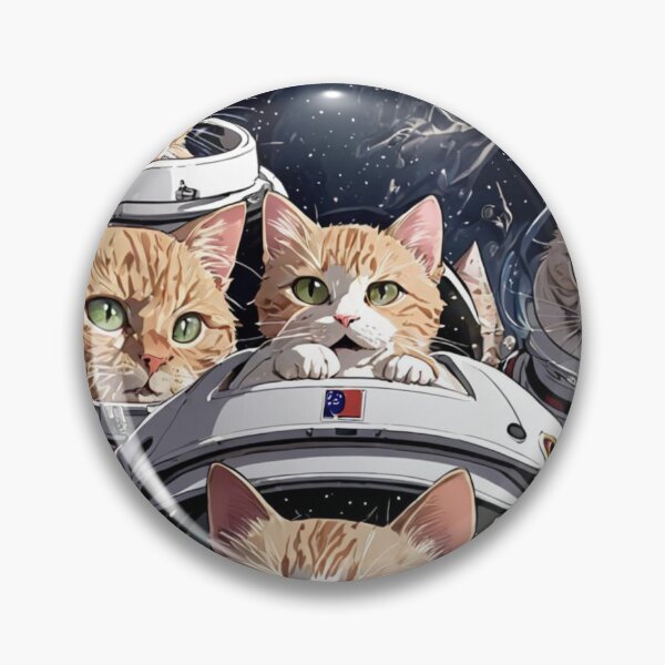Item preview, "Galactic Catstronauts" designed and sold by Kitty Kingdom Art.