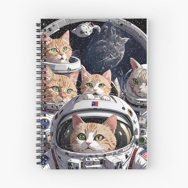 Item preview, "Galactic Catstronauts" designed and sold by Kitty Kingdom Art.
